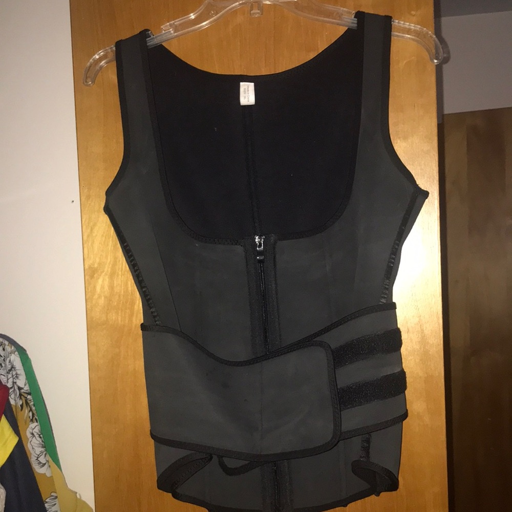 Black Vest waist trainer